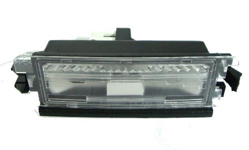 Lanterna da luz de fundo de matrícula traseira para Dacia Sandero (BS0, 1)