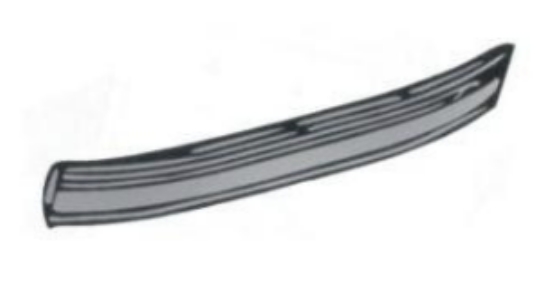 Reforçador do pára-choque dianteiro para Opel Corsa (X12)