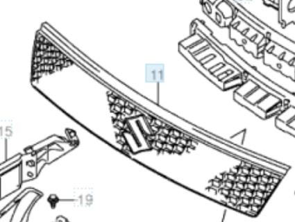 7174157K105PK Suzuki Решетка радиатора