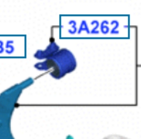 8V413A262AB Ford bloco silencioso dianteiro do braço oscilante inferior