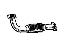 Silenciador, parte central BM50165 BM Catalysts