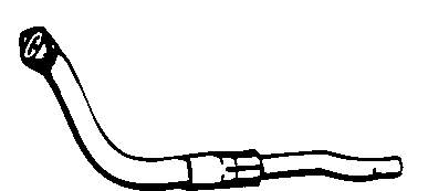 Труба приемная (штаны) глушителя передняя 170357 Peugeot/Citroen