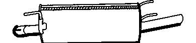 Глушитель  Polmostrow FP5040G32