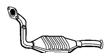 Передняя часть глушителя 099088 Bosal