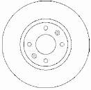 Disco do freio traseiro Denckermann B130231 preço, a partir de 54,20 USD