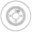 34116774984 BMW disco do freio dianteiro