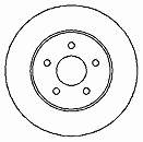 986479068 Bosch Disco do freio traseiro