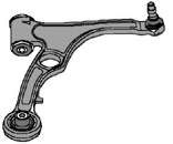 Braço oscilante inferior direito de suspensão dianteira para Fiat Stilo (192)