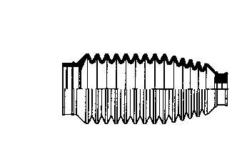 6182819 Ford bota de proteção do mecanismo de direção (de cremalheira)