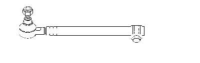 50335C Sidem tração de direção de suspensão dianteira longitudinal