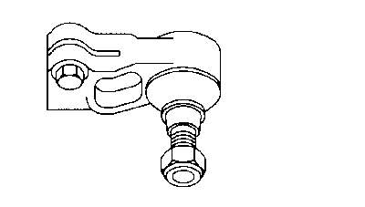 Тяга рулевая в сборе левая 9836ASSY Sidem
