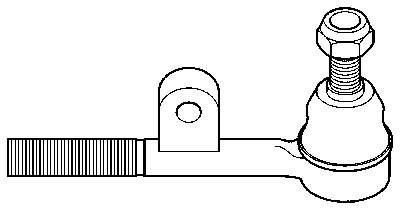 Ponta externa da barra de direção 45444 Sidem