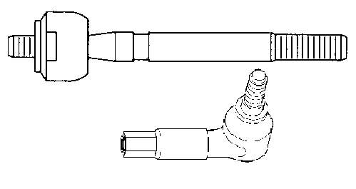 A-401853 Teknorot tração de direção montada direita