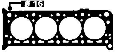 Vedante de cabeça de motor (CBC) 10019800 Ajusa