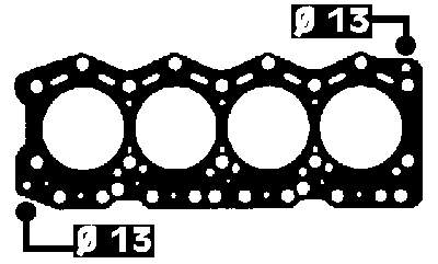 10068510 Ajusa vedante de cabeça de motor (cbc)