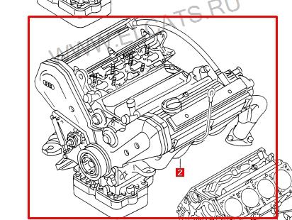 ABZ VAG motor montado