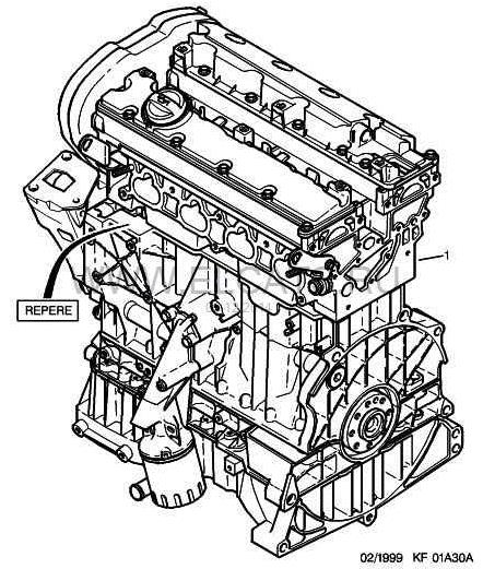 0135AJ Peugeot/Citroen motor montado