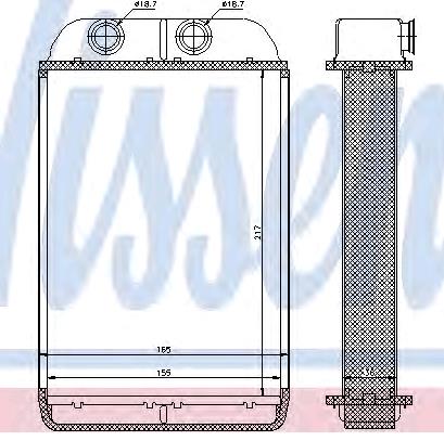M201015A Jdeus radiador de forno (de aquecedor)