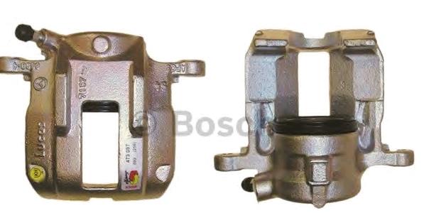 Suporte do freio dianteiro esquerdo 0986473097 Bosch