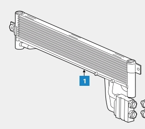 68165900AB Chrysler radiador de esfriamento, caixa automática de mudança