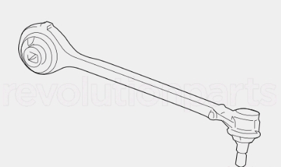 04670509AF Chrysler braço oscilante inferior esquerdo de suspensão dianteira