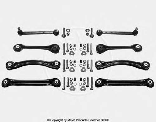 Kit de braços oscilantes de suspensão traseira para Mercedes CLK (C209)