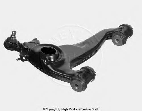 96008321 Peugeot/Citroen braço oscilante inferior direito de suspensão dianteira