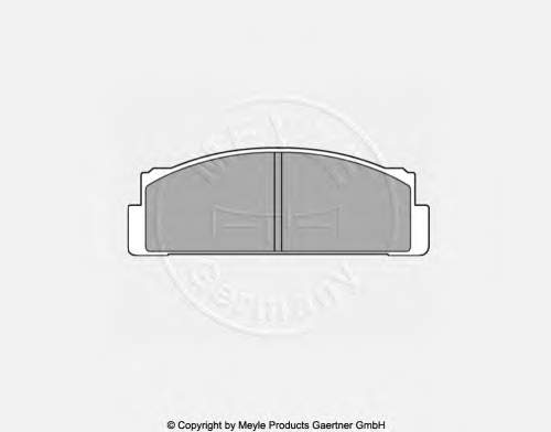 Sapatas do freio dianteiras de disco para Fiat Ritmo (138A)