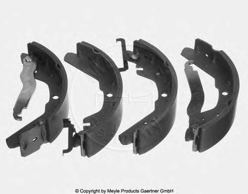 Sapatas do freio traseiras de tambor para Volkswagen Transporter 