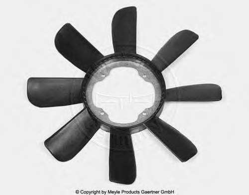 Ventilador (roda de aletas) do radiador de esfriamento 3001150003 Meyle