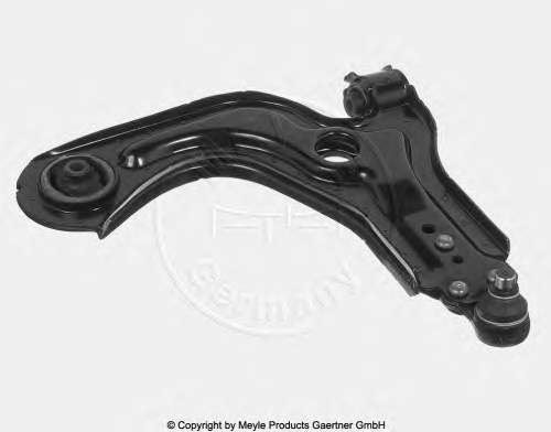 1063226 Ford braço oscilante inferior direito de suspensão dianteira