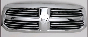 Решетка радиатора на Dodge RAM 1500 (Додж РАМ)