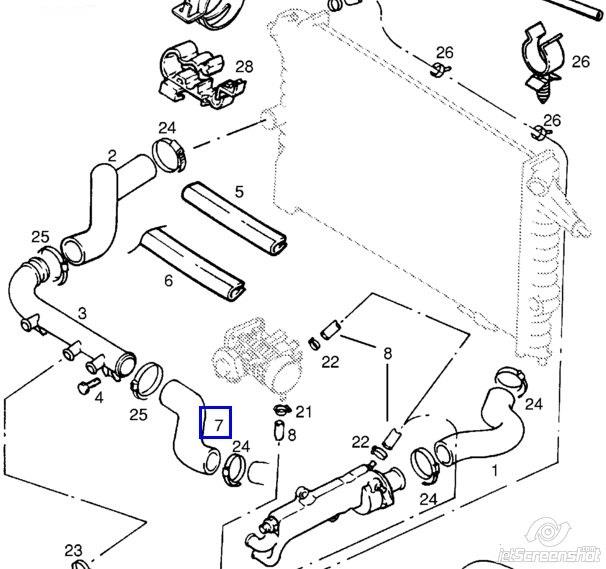 BSG65720014 BSG шланг (патрубок водяного насоса приемный)