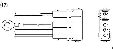 Sonda lambda, sensor de oxigênio para Volkswagen Passat (B3, B4, 3A5, 351)
