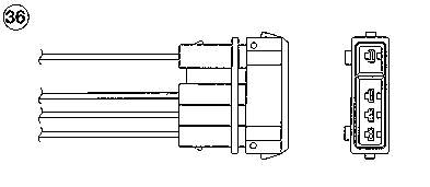 Sonda lambda, sensor de oxigênio para Volkswagen Caddy (9U7)