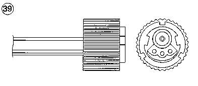 Sonda lambda, sensor de oxigênio para Mercedes C (W202)