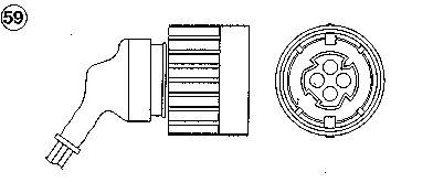 Sonda lambda, sensor de oxigênio para BMW 5 (E34)