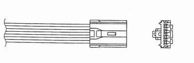 0437 NGK sonda lambda, sensor de oxigênio