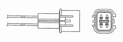 90389 Sidat sonda lambda, sensor de oxigênio