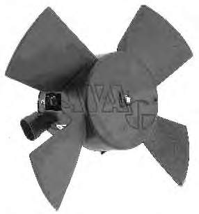 40917434 Swag ventilador elétrico de esfriamento montado (motor + roda de aletas)