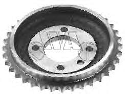 Engrenagem de cadeia da roda dentada da árvore distribuidora de motor 20041100 Swag