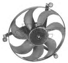 30910279 Swag ventilador elétrico de esfriamento montado (motor + roda de aletas)