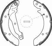 Sapatas do freio traseiras de tambor para Ford Taunus (GBS.GBNS)