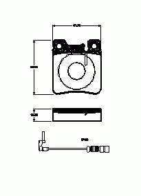 Колодки дисковые  Remsa 40700 цена, от 16.99 USD