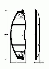 Колодки Remsa 95508 цена, от 28.97 USD