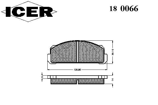 449112012 Toyota sapatas do freio dianteiras de disco