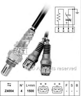 201 NGK sonda lambda, sensor de oxigênio até o catalisador