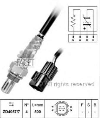 3921023710 NTK sonda lambda, sensor de oxigênio até o catalisador