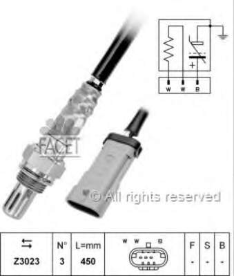 Sonda lambda, sensor de oxigênio para Renault Scenic (JA0)