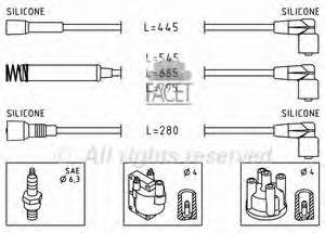 IC0405 Japan Parts fios de alta voltagem, kit